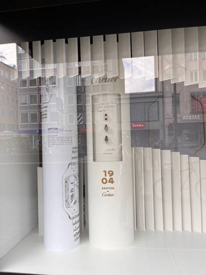 Schaufenster-Installation Luxusmarke – Bild 6