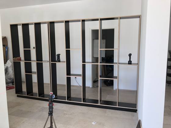 Raumtrenner-Regal Agenturbüro – Bild 21