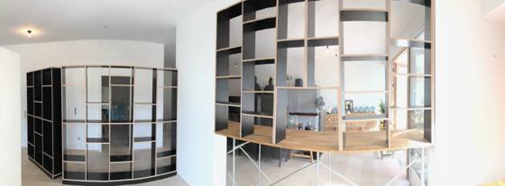 Raumtrenner-Regal Agenturbüro – Bild 32