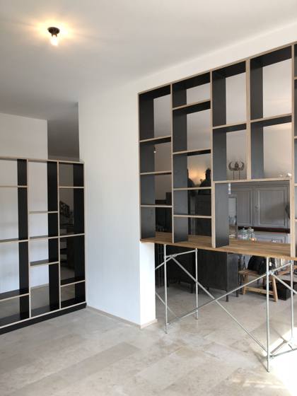 Raumtrenner-Regal Agenturbüro – Bild 34