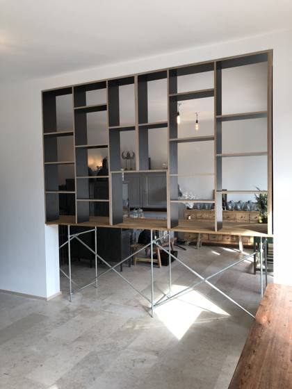 Raumtrenner-Regal Agenturbüro – Bild 36