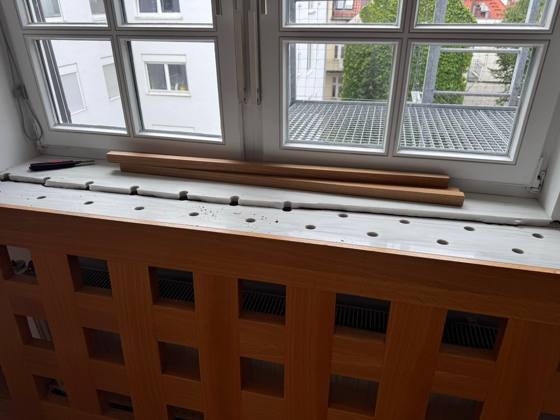 Heizungsverkleidung & Fensterbank – Bild 2
